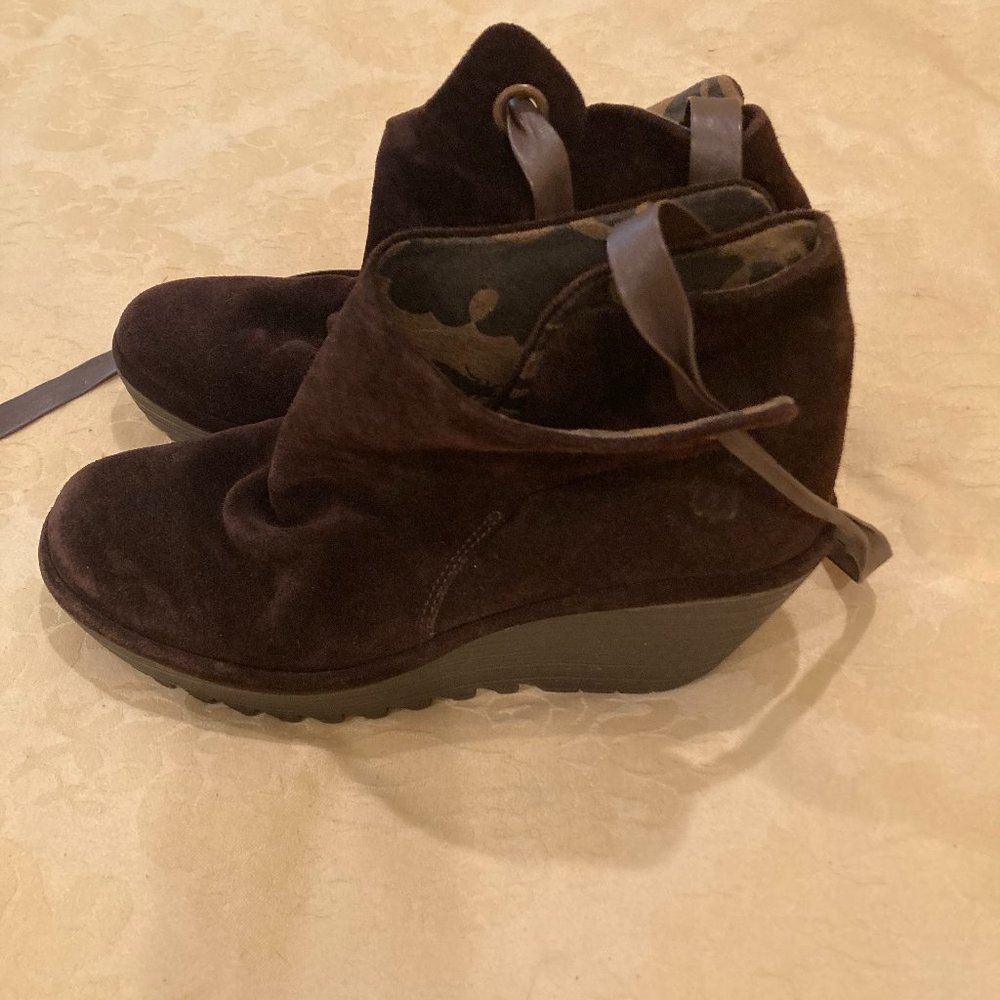 Fly of London Wedge Bootie